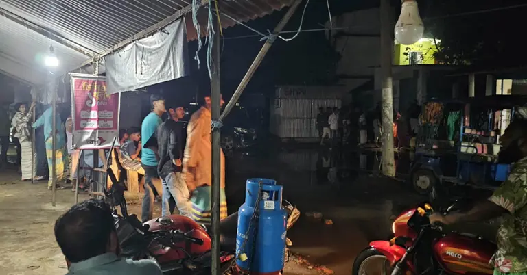 সাভারের একটি বাড়িতে পুলিশের অভিযান